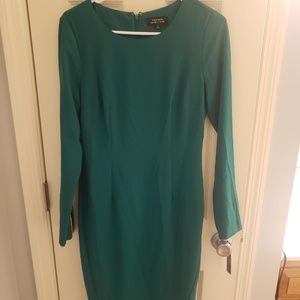 Green Knee Lenght Dress